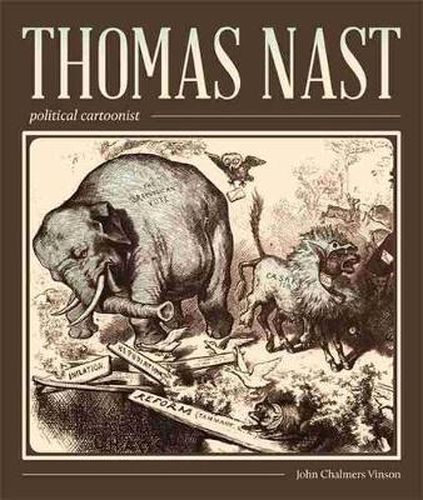 Cover image for Thomas Nast: Political Cartoonist