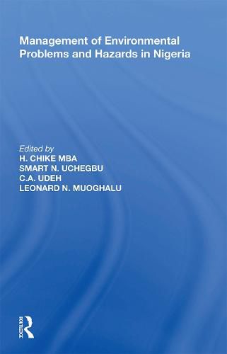 Cover image for Management of Environmental Problems and Hazards in Nigeria