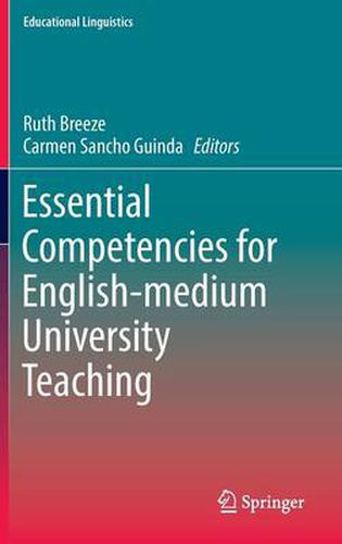 Cover image for Essential Competencies for English-medium University Teaching