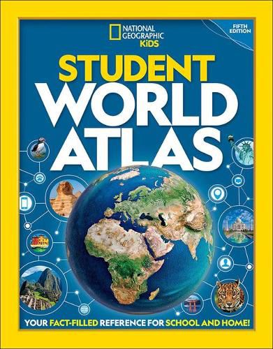 Cover image for National Geographic Student World Atlas, 5th Edition