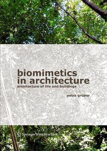 Cover image for Biomimetics in Architecture: Architecture of Life and Buildings