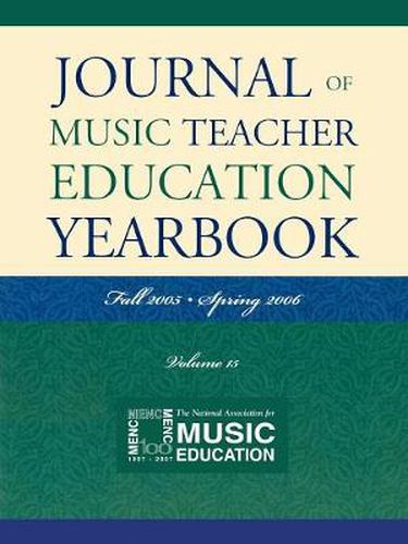 Journal of Music Teacher Education Yearbook