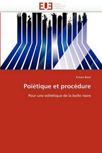 Cover image for Potique Et Procdure