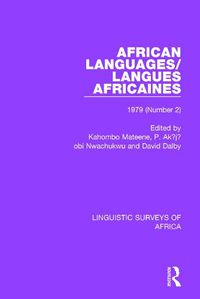 Cover image for African Languages/Langues Africaines: Volume 5 (2) 1979