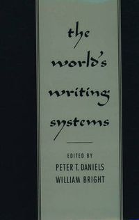 Cover image for The World's Writing Systems