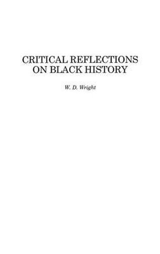 Cover image for Critical Reflections on Black History