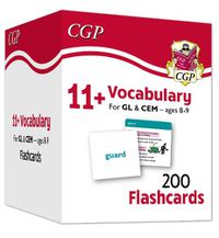 Cover image for 11+ Vocabulary Flashcards - Ages 8-9