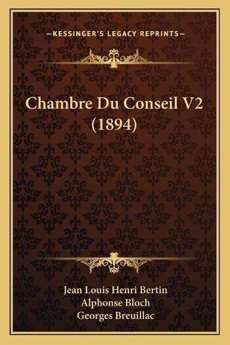 Chambre Du Conseil V2 (1894)