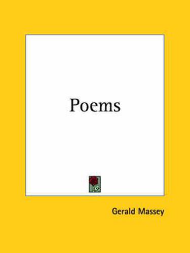 Cover image for Poems (1860)