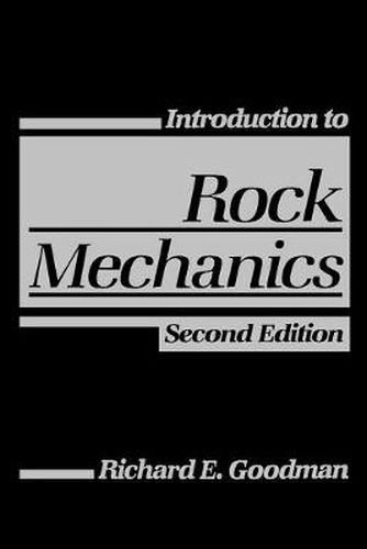 Cover image for Introduction to Rock Mechanics