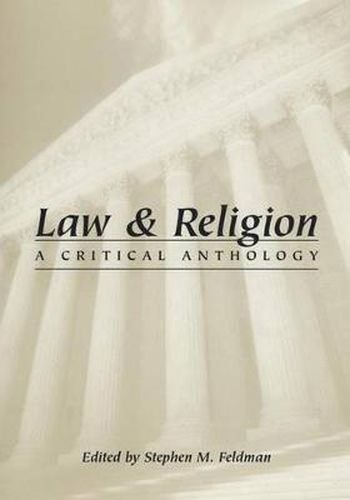 Cover image for Law and Religion: A Critical Anthology