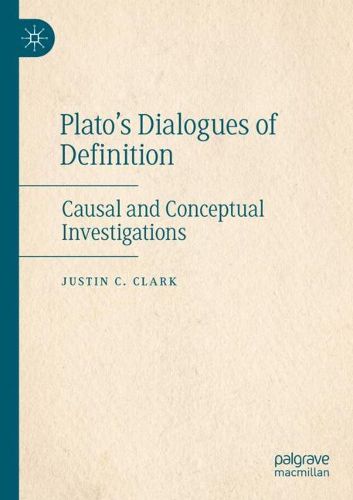 Cover image for Plato's Dialogues of Definition