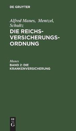 Cover image for Die Krankenversicherung