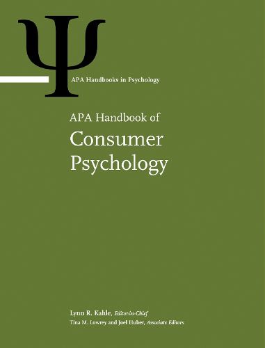 Cover image for APA Handbook of Consumer Psychology