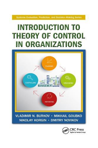 Cover image for Introduction to Theory of Control in Organizations