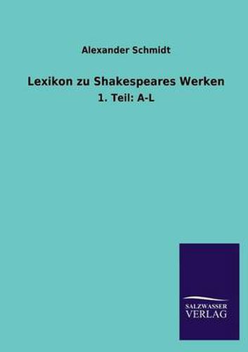 Cover image for Lexikon zu Shakespeares Werken