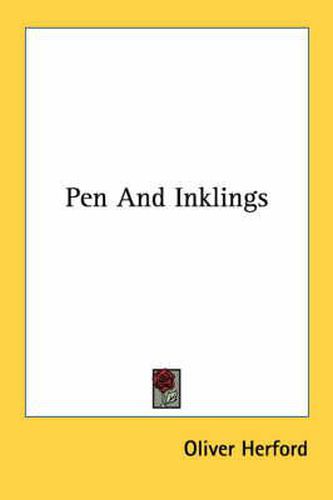 Cover image for Pen and Inklings