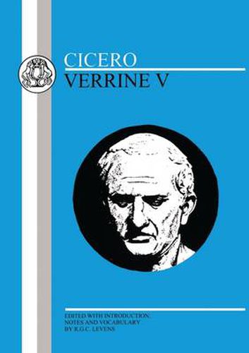 Cover image for Cicero: Verrine V