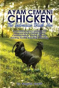 Cover image for AyaAyam Cemani Chicken - the Indonesian Black Hen. A Complete Owner's Guide to This Rare Pure Black Chicken Breed. Covering History, Buying, Housing, Feeding, Health, Breeding & Showing