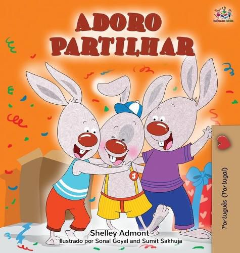 Cover image for Adoro Partilhar: I Love to Share (Portuguese Portugal edition)