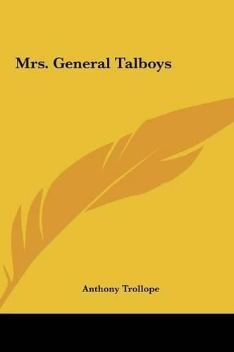 Cover image for Mrs. General Talboys