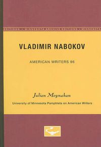 Cover image for Vladimir Nabokov - American Writers 96: University of Minnesota Pamphlets on American Writers