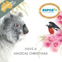 Cover image for Magical Christmas RSPCA Charity Xmas Cards pk10 2024 [HS-XCP24001]