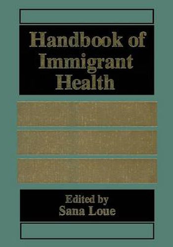 Cover image for Handbook of Immigrant Health