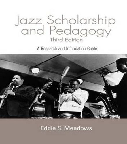 Cover image for Jazz: Research and Pedagogy