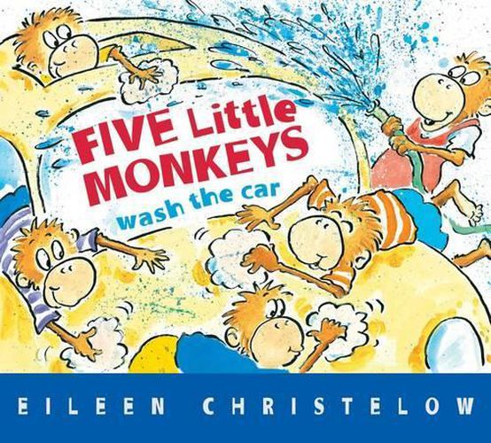 Cover image for Five Little Monkeys Wash the Car