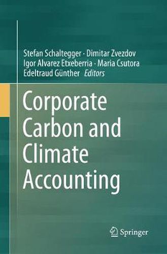 Cover image for Corporate Carbon and Climate Accounting