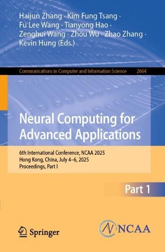 Cover image for Neural Computing for Advanced Applications