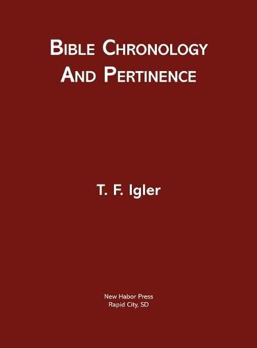 Cover image for Bible Chronology and Pertinence