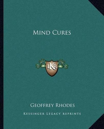 Cover image for Mind Cures Mind Cures