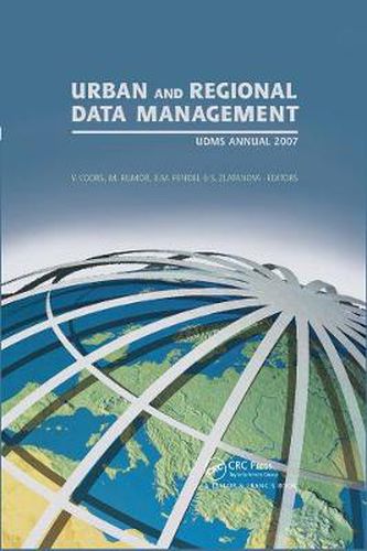 Cover image for Urban and Regional Data Management: UDMS 2007 Annual