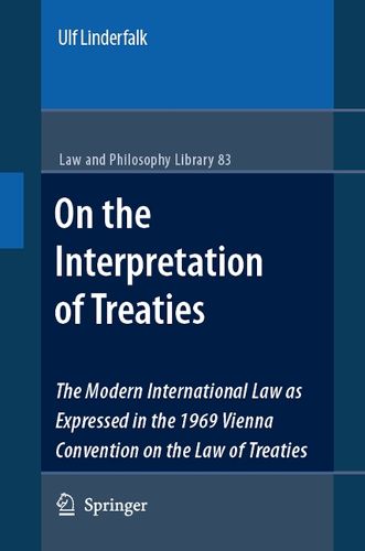 Cover image for On the Interpretation of Treaties