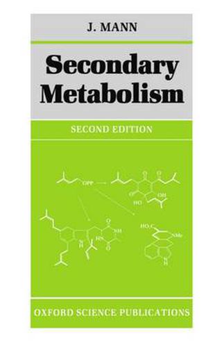 Cover image for Secondary Metabolism