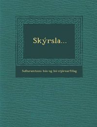 Cover image for Skyrsla...