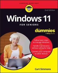 Cover image for Windows 11 For Seniors For Dummies, 2nd Edition