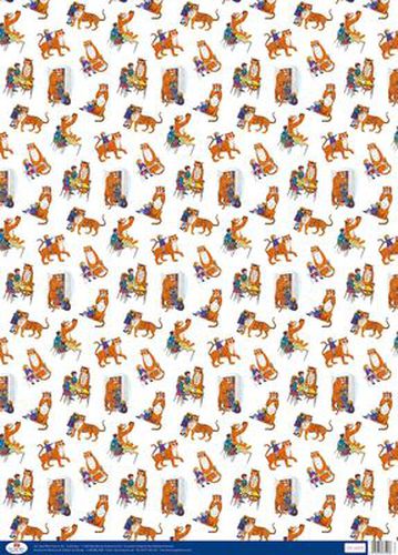 Cover image for The Tiger Who Came to Tea Flat Wrap