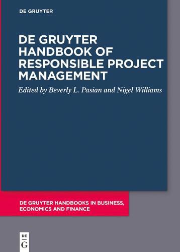 Cover image for De Gruyter Handbook of Responsible Project Management