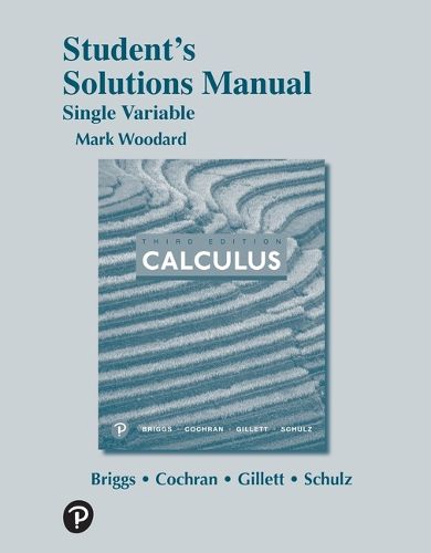 Cover image for Student Solutions Manual for Single Variable Calculus