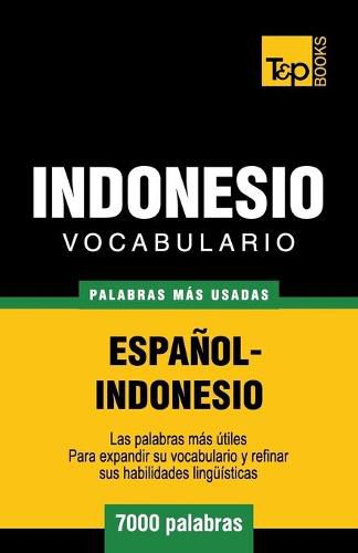 Vocabulario espanol-indonesio - 7000 palabras mas usadas