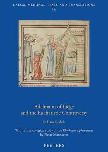 Cover image for Adelmann of Liege and the Eucharistic Controversy