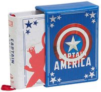 Cover image for Marvel Comics: Captain America (Tiny Book): Inspirational Quotes From the First Avenger (Fits in the Palm of Your Hand, Stocking Stuffer, Novelty Geek Gift)