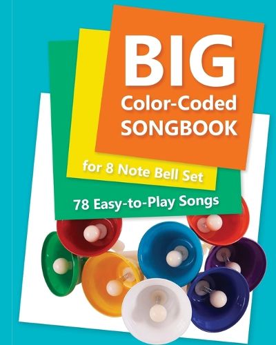 Big Color-Coded Songbook for 8 Note Bell Set