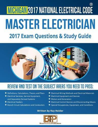 Cover image for Michigan 2017 Master Electrician Study Guide