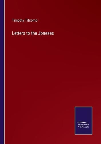 Cover image for Letters to the Joneses