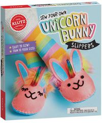 Cover image for Sew Your Own Unicorn Bunny Slippers