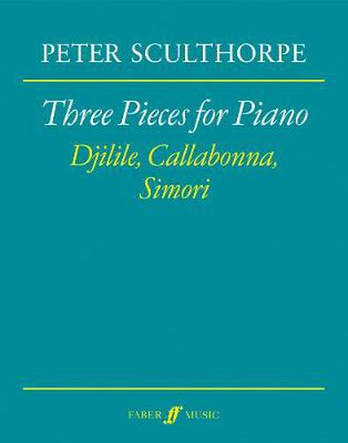 Cover image for Three Pieces for Piano